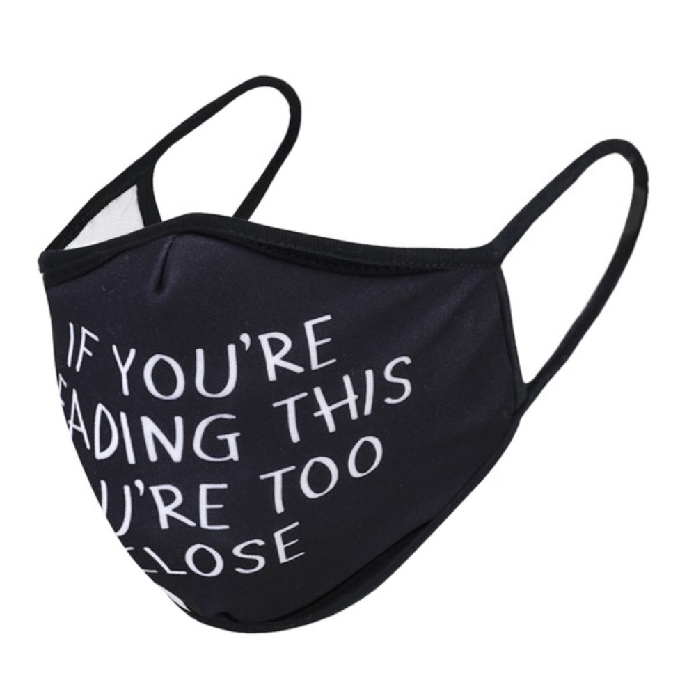 Back Up Triple Layered Washable Face Mask